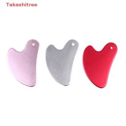 (Takashitree) Stainless Steel Scraper Facial Massage Gua Sha Face Lift Anti-Aging Skin Tool