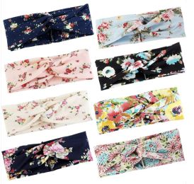 9 Pcs Headbands --Wide Boho Knotted Yoga Headband