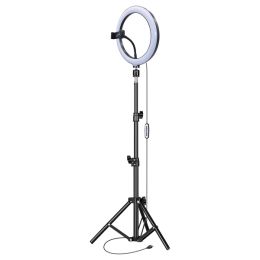 Supersonic SC-1630RGB PRO Live Stream LED Selfie RGB Ring Light with Floor Stand (10-Inch, 150 LEDs)