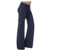 Wide Leg Pants-High Waisted Casual Yoga Lounge Pants