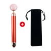 Energy Beauty Bar Vibrating Facial Roller Massager with Jade Roller Ball