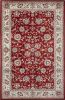 Classic Pattern Design / Traditional Floral Filigree Bordered Area Rug