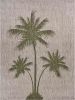 Home Decor Indoor/Outdoor Accent Rug --Natural Classic Pattern Design