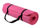 0.3" (0.8cm) Thick Yoga Mat with Carrying Strap