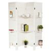 4 Panel Freestanding Folding Hinged Room Divider