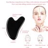 Natural Resin + Jade Gua sha Body Massage Scraper Gau Sha