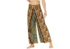 Boho Slit Wide Leg Pants / Workout Yoga Harem Pants