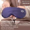 USB Rechargeable Heating Therapy Graphene / Real Silk Sleep Eye Mask