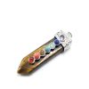 Natural Crystal Seven Chakra Jewelry Pendants