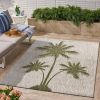 Home Decor Indoor/Outdoor Accent Rug --Natural Classic Pattern Design