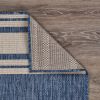 Home Decor Indoor/Outdoor Accent Rug --Natural Classic Pattern Design