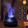 130ML 3D Colorful Flame Humidifier Fire Volcano Diffuser Flame