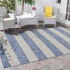 Home Decor Indoor/Outdoor Accent Rug --Natural Classic Pattern Design