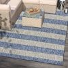 Home Decor Indoor/Outdoor Accent Rug --Natural Classic Pattern Design