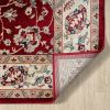 Classic Pattern Design / Traditional Floral Filigree Bordered Area Rug